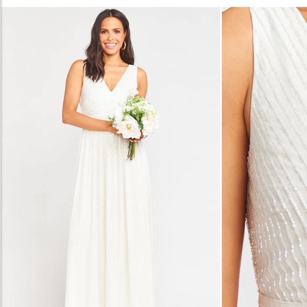 Grace Beaded Maxi Dress size small